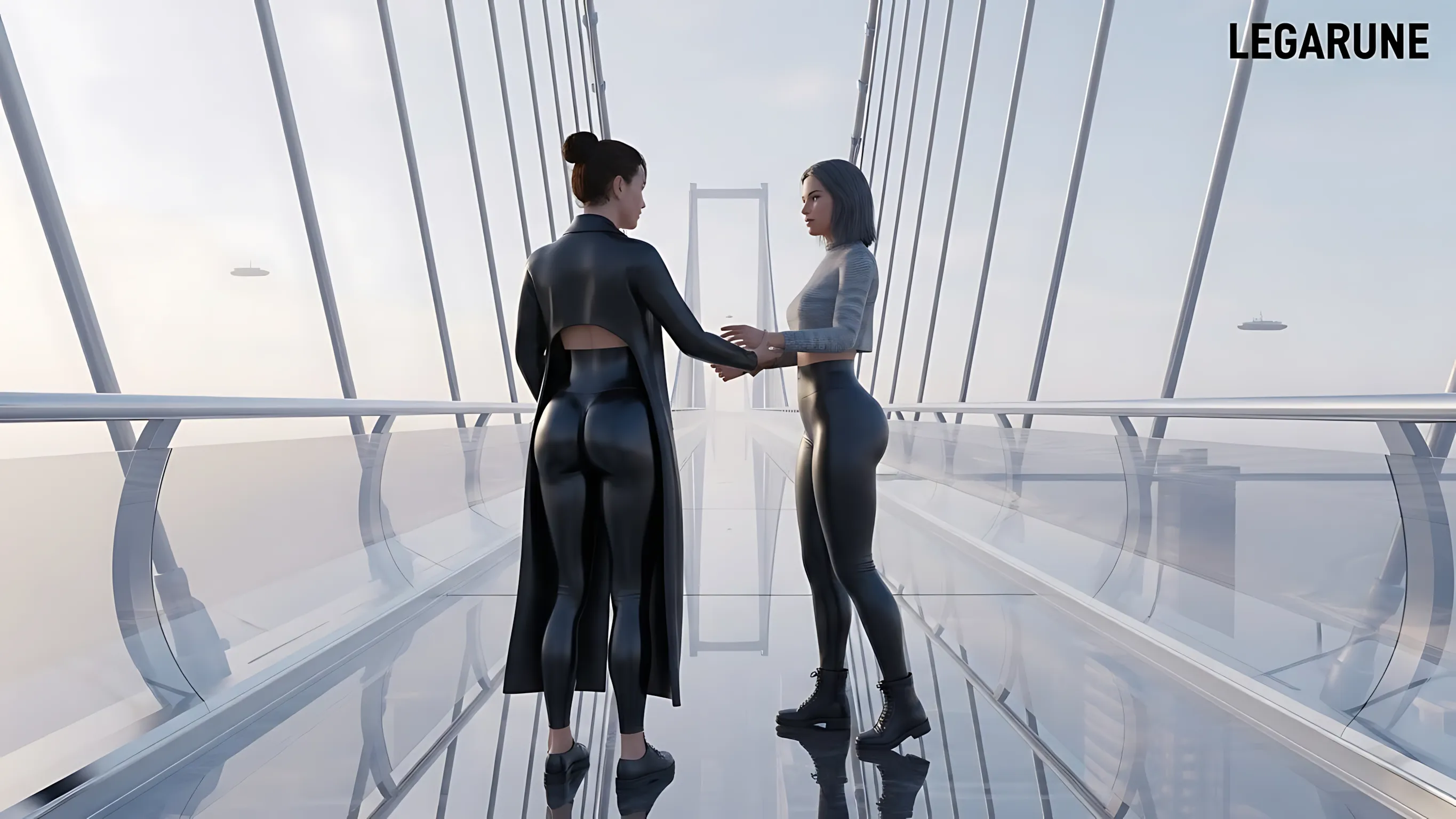 legarune art scenes images leggings cool fantasy neo future -39